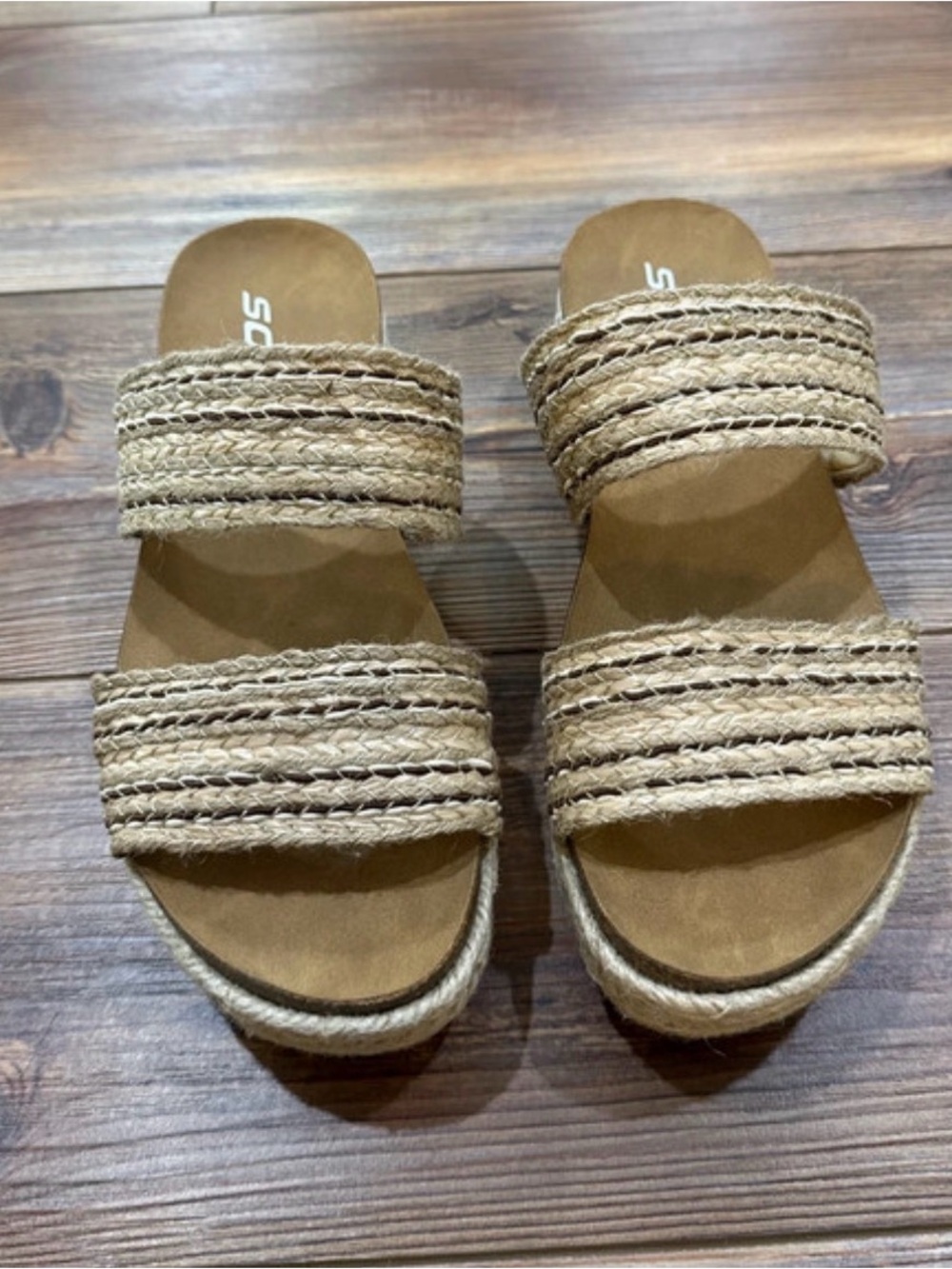 Soda Platform Espadrille Sandals